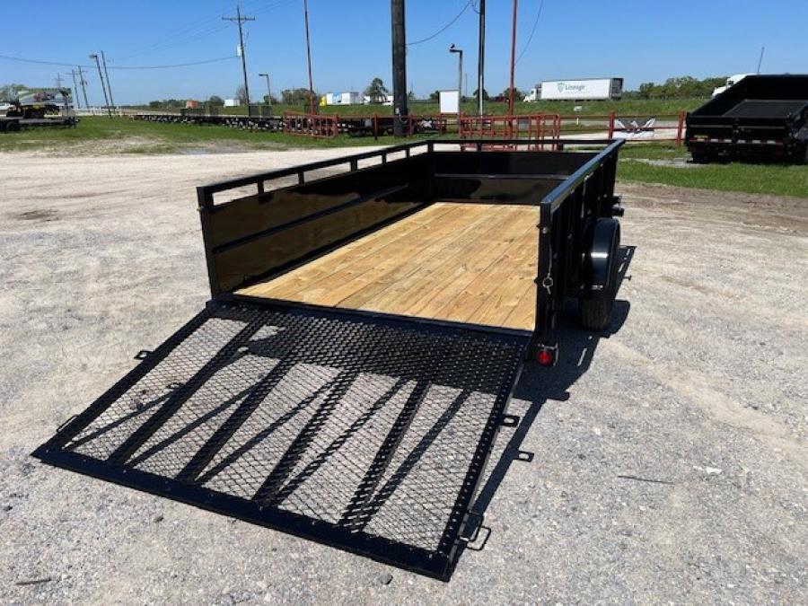 Big Tex 35SV, Single Axle Landscape, 77″ x 12′, 3K image 1