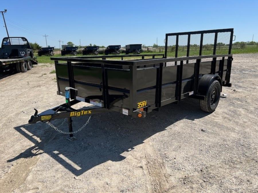 Big Tex 35SV, Single Axle Landscape, 77″ x 12′, 3K image 3