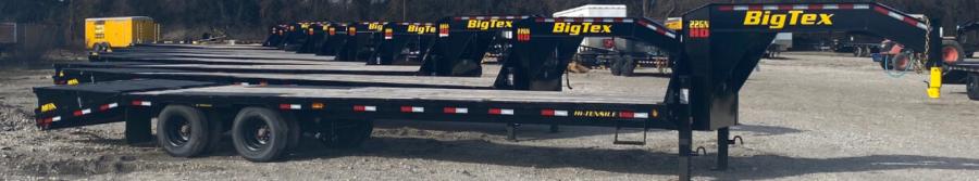 Big Tex 22GN, Gooseneck, 102″ x 35′, 23.9K, Dovetail, Mega Ramps image 0