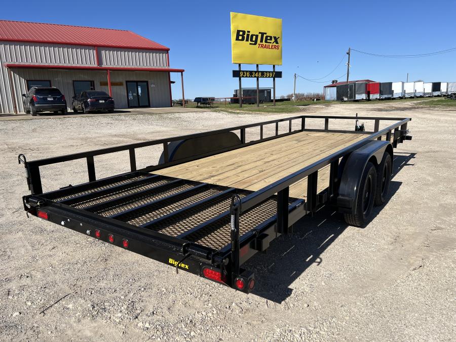 Big Tex 70PI 7K TAND SQ TU UTL 83″X20 BLK image 4