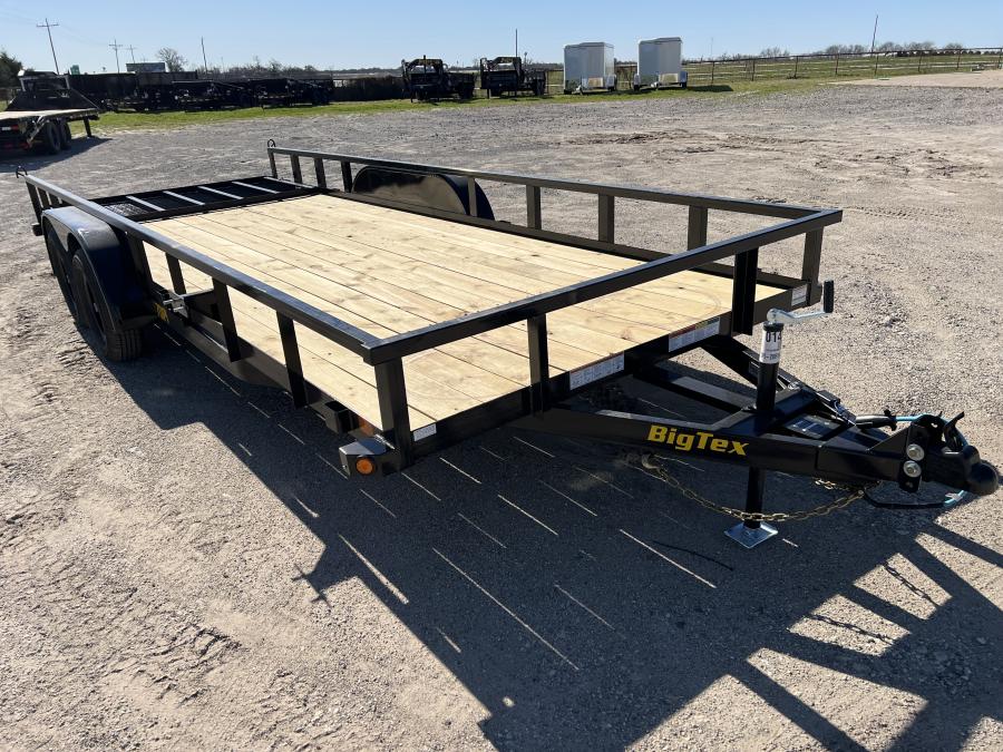 Big Tex 70PI 7K TAND SQ TU UTL 83″X20 BLK image 5
