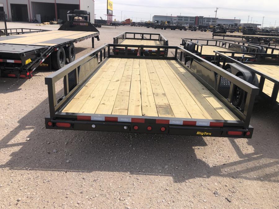 Big Tex 14PI, Utility, 83″ x 20′, 14K, 5′ Stand Up Ramps image 2