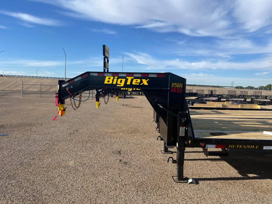 Big Tex 25GN, Gooseneck, 102″ x 30′, 25.9K, Dovetail, Mega Ramps image 1