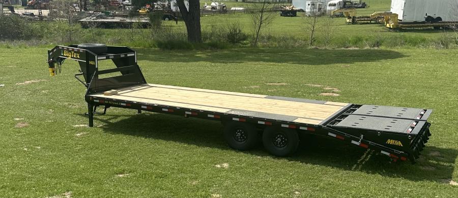 Big Tex 14GN, Gooseneck, 102″ x 40′, 15.9K, Dovetail, Mega Ramps image 1