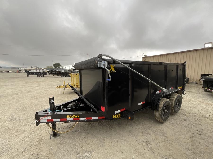 Big Tex 14XD, Dump, 83″ x 14′, 15.4K, 4′ Sides, X-Series image 2