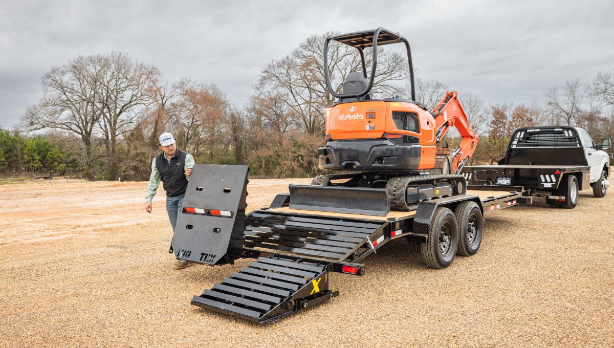 Big Tex 14EH, Equipment, 83″ x 22′, 15.4K, Dovetail, Mega Ramps, X-Series image 5