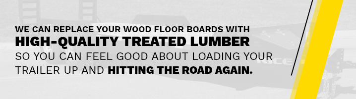 Trailer Wood Deck Replacement Services