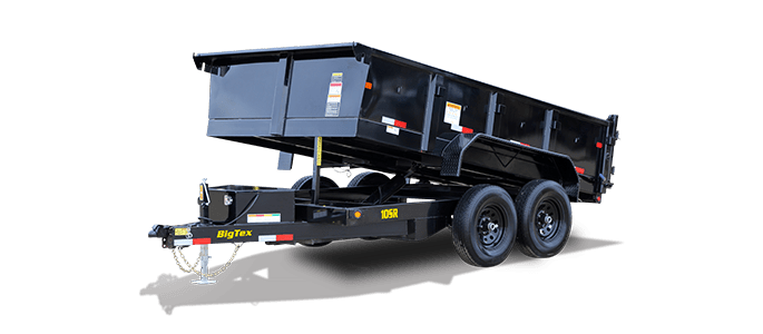 Big Tex 10SR Pro Series Tandem Axle Single Ram Dump Trailer