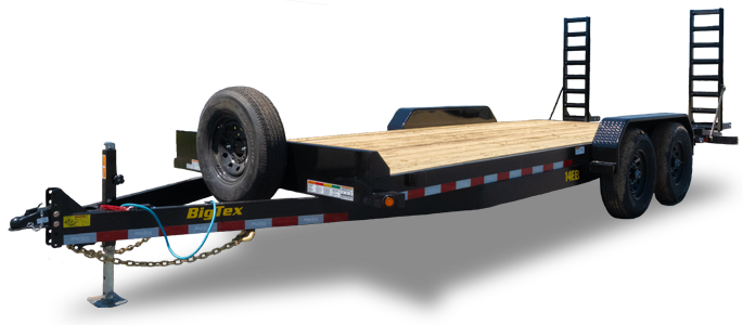 Big Tex 14EB Tandem Axle Equipment Trailer