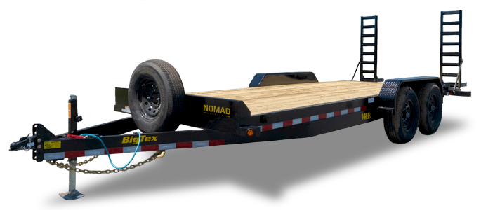 Big Tex 14EB, Equipment, 83″ x 18′, 14K, Dovetail image 1