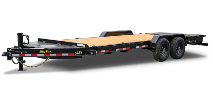 Big Tex 14EH, Equipment, 83″ x 22′, 15.4K, Dovetail, Mega Ramps, X-Series image 4