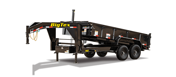 Big Tex 14GT, Dump, 83″ x 14′, 15.9K image 1