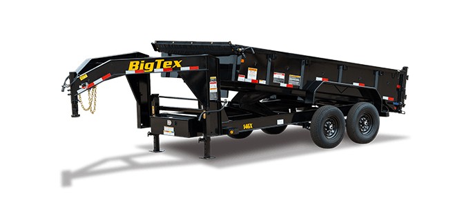 Big Tex 14GX, Dump, 83″ x 16′, 15.9K image 4