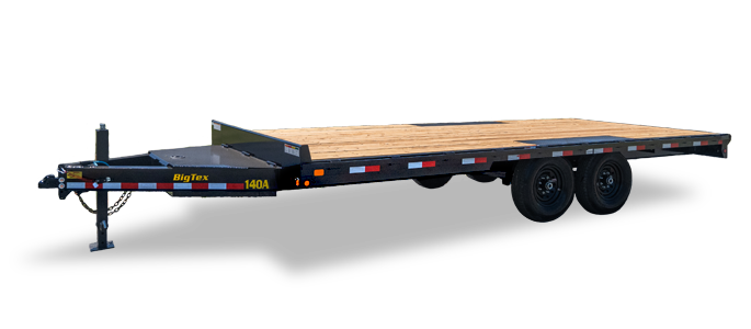 Big Tex 14OA Heavy Duty Over-The-Axle Bumperpull Trailer