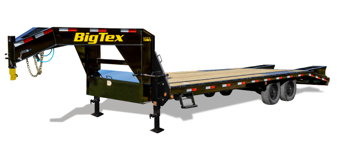 Big Tex 16GN Single Wheel Tandem Axle Gooseneck Trailer