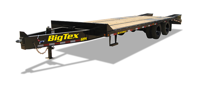 Big Tex 22PH, Pintle, 102″ x 20′, 23.9K, Dovetail, Mega Ramps image 0