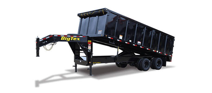 Big Tex 25DU, Dump, 92″ x 20′, 25K image 0