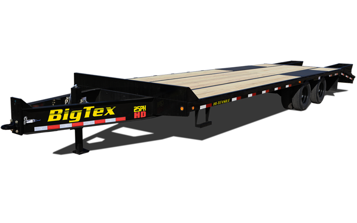 Big Tex 25PH Heavy Duty Tandem Dual Axle Pintle Trailer