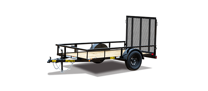Big Tex 30SA 2,995# SA UTL 60″x8 4RG SPMT BLACK image 0