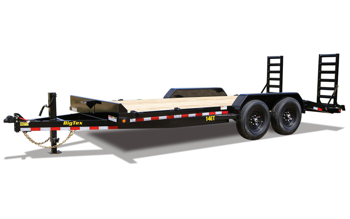 Big Tex 14ET Heavy Duty Tandem Axle Equipment Trailer