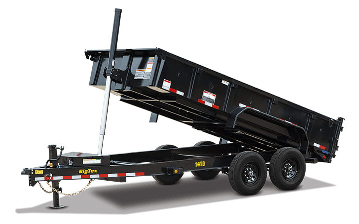 Big Tex 14TD Heavy Duty Telescopic Dump